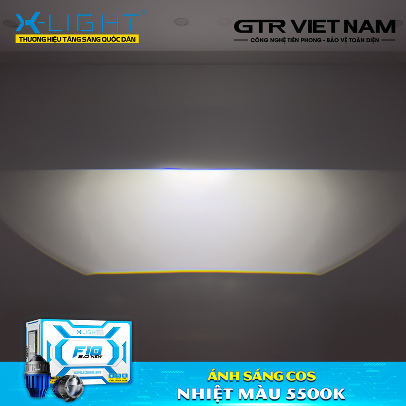 BI GẦM X-LIGHT F10 2.0 NEW